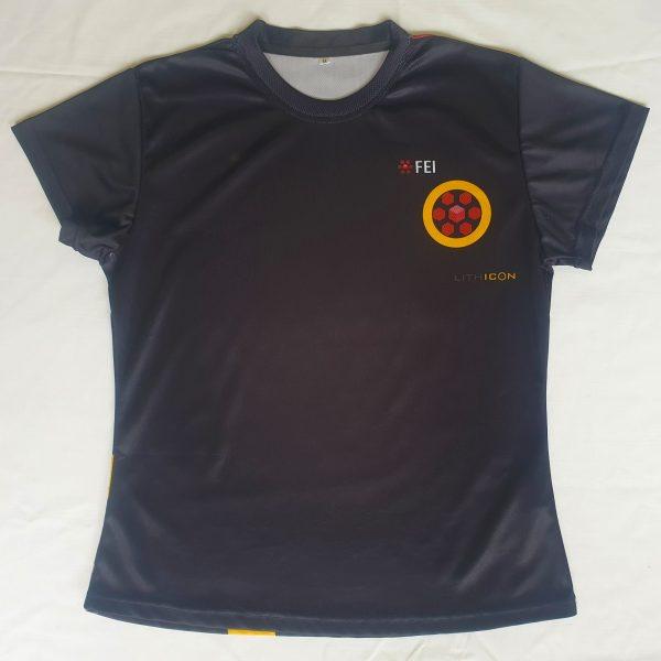 Ladies short sleeve fitted sublimation t-shirt